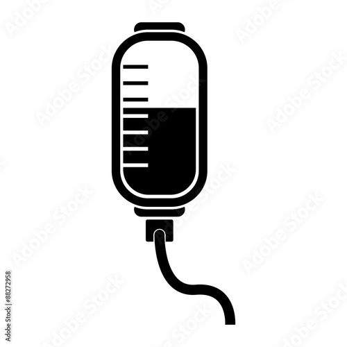 Vector illustration of medical icon on white background