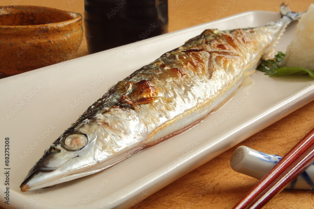 サンマの塩焼き 日本酒 サンマの塩焼き 日本酒