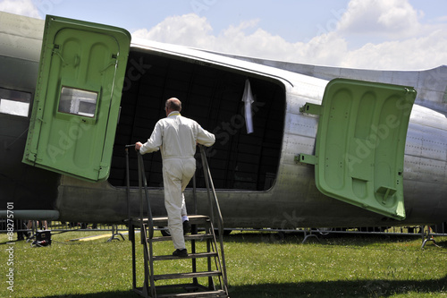 détail portes DC3