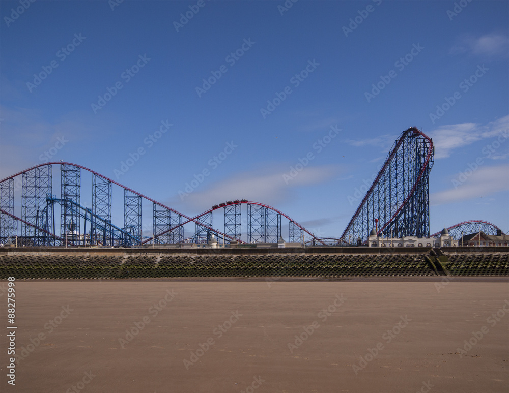 Fototapeta premium Blackpool Fun Fair