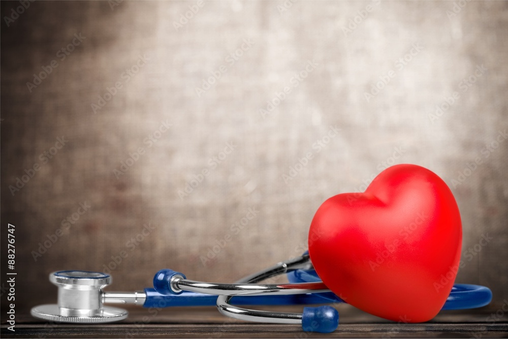 Heart Shape, Healthcare And Medicine, Stethoscope. Heart Shape, Healthcare And Medicine, Stethoscope.