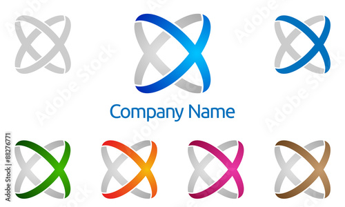 X, x letter, vector, logo, design