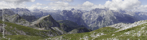 Bergpanorama vom Schneibstein aus Gesehen