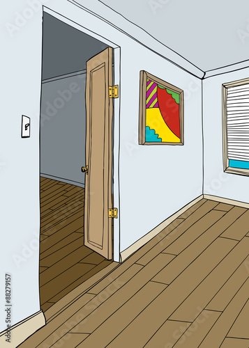 Artwork in Room Illustration