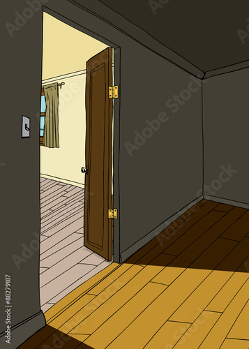 Empty Apartment Background