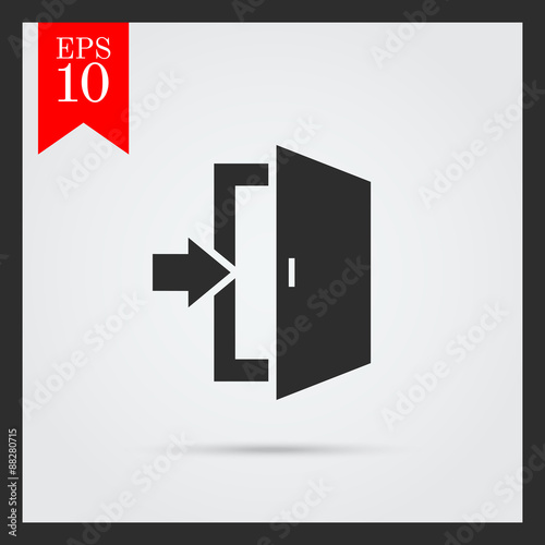 Exit sign