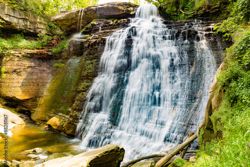 Beautiful Brandywine Falls in Cuyahoga National Park, Ohio