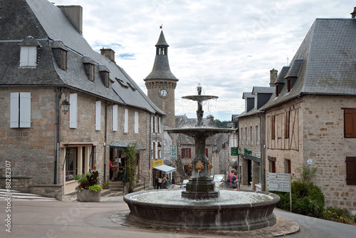 Fototapeta Naklejka Na Ścianę i Meble -  Old town in french province 4