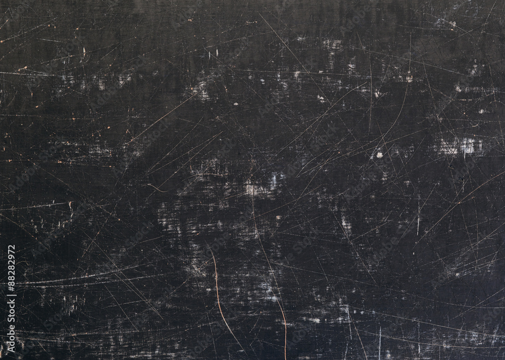 Scratched Grunge Blackboard Background - obrazy, fototapety, plakaty 