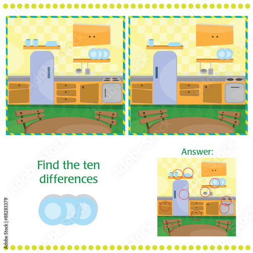 Find differences between the two images