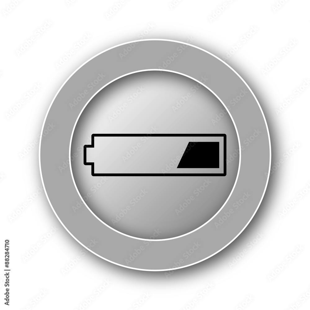 1 third charged battery icon 1 third charged battery icon