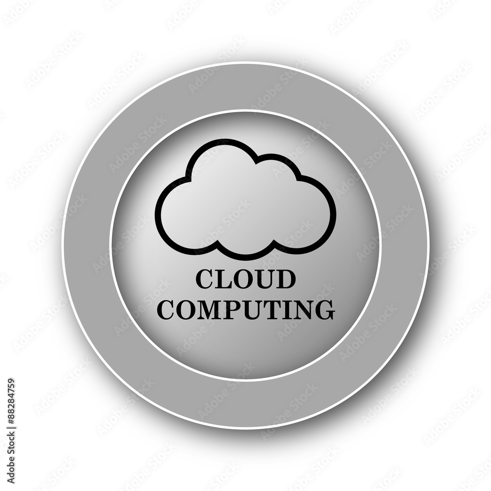 Cloud computing icon