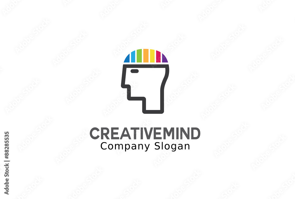Creative Mind Logo template