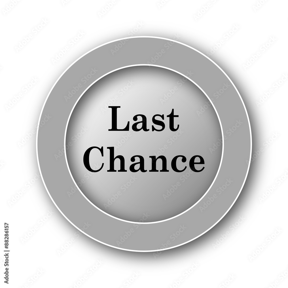 Last chance icon