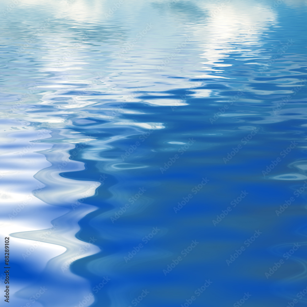 Naklejka premium Abstract Water Ripples Background
