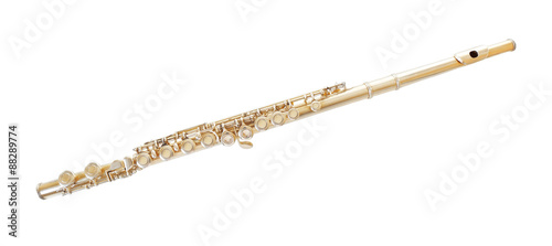Flute isolated on white