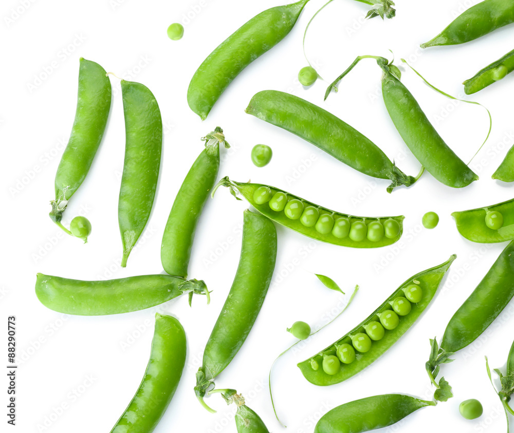 Fresh green peas close up Fresh green peas close up