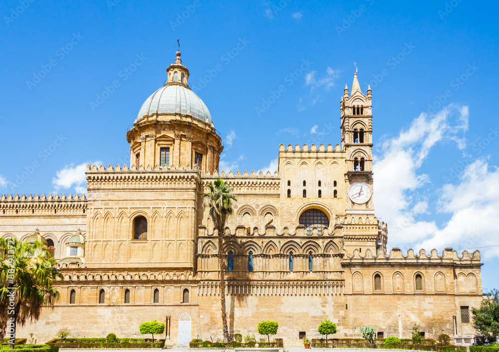 The cathedral church of Roman Catholic Archdiocese of Palermo, Palermo, Sicily, Italy.