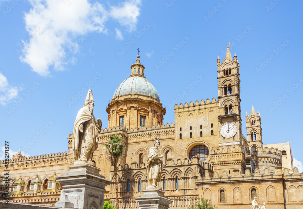 The cathedral church of Roman Catholic Archdiocese of Palermo, Palermo, Sicily, Italy.