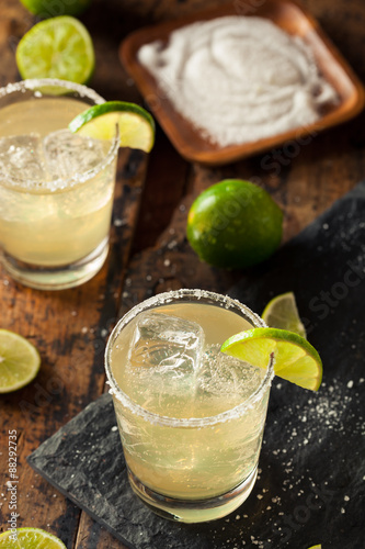 Homemade Classic Margarita Drink