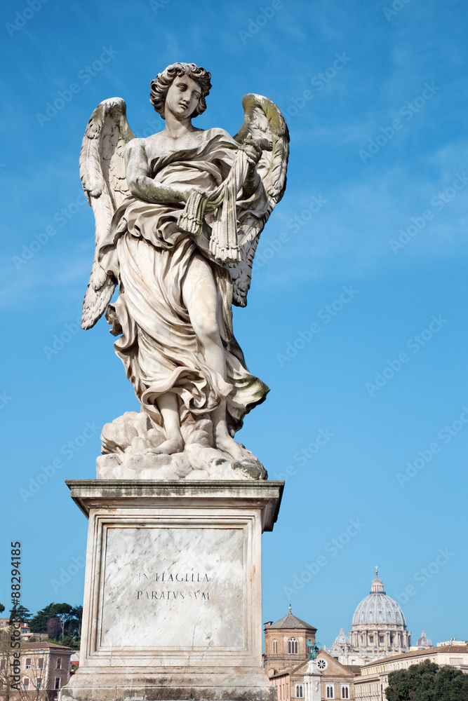 Rome - Angel with the whips - Ponte Sant'Angelo