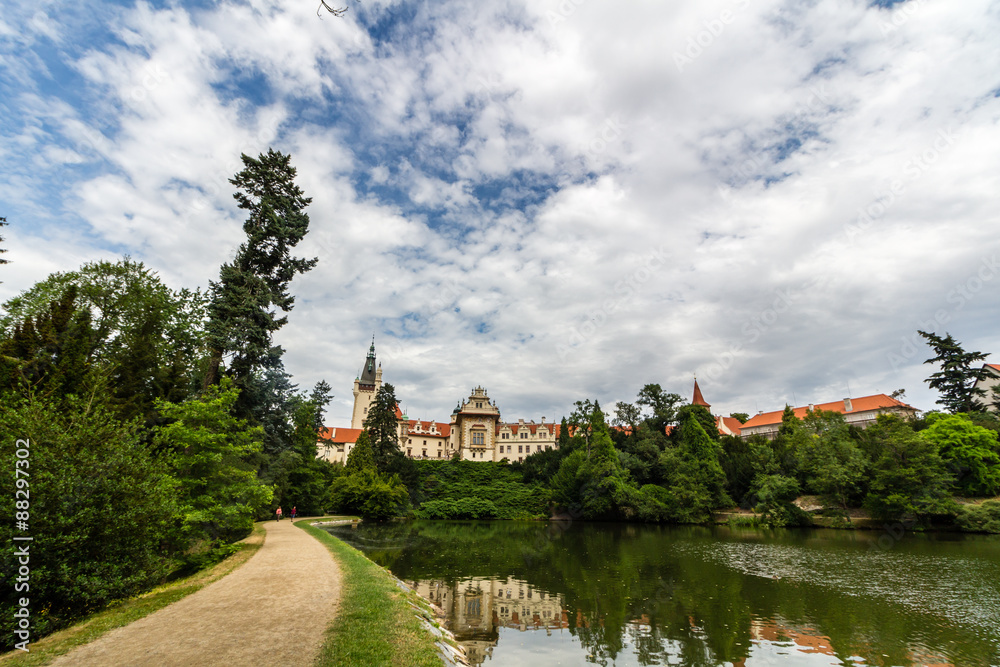 Fototapeta Park Pruhonice near Prague, Czech Republic