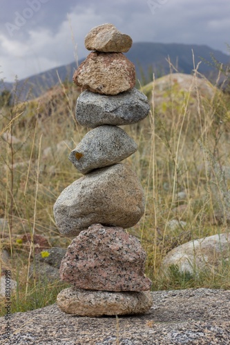 Cuadro en lienzo Stone balance