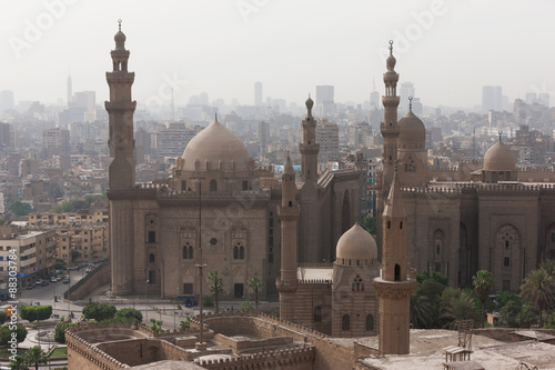 Mosque of Sultan Hassan in Cairo old town, Cairo, Egypt #88303784