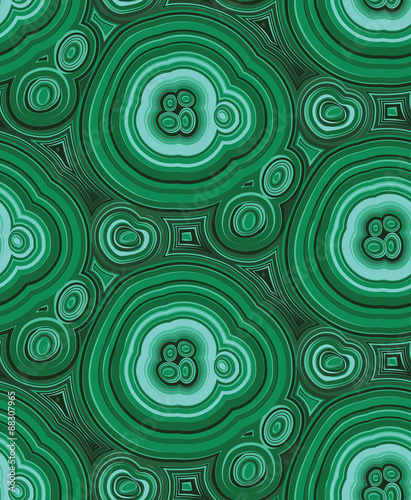 Malachite seamless pattern photo
