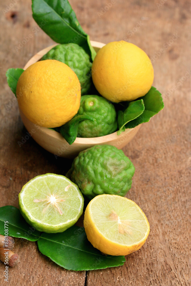kaffir and lemon kaffir and lemon