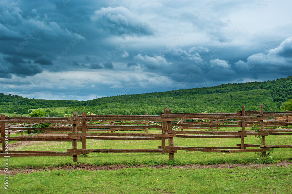 Stockyard landscape