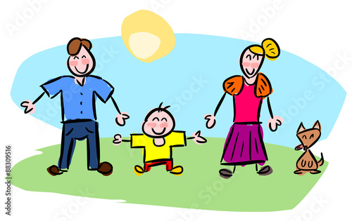 Famiglia felice