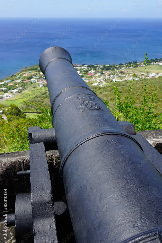 Brimstone Hill Fortress, St. Kitts, St. Kitts and Nevis, Leeward Islands Brimstone Hill Fortress, St. Kitts, St. Kitts and Nevis, Leeward Islands