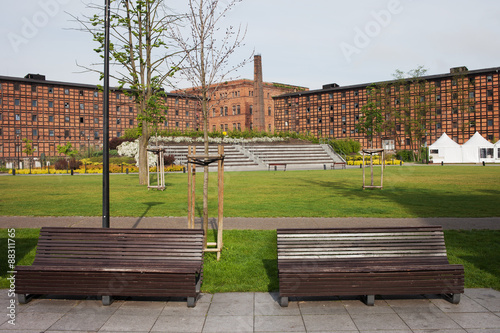 Mill Island in Bydgoszcz photo