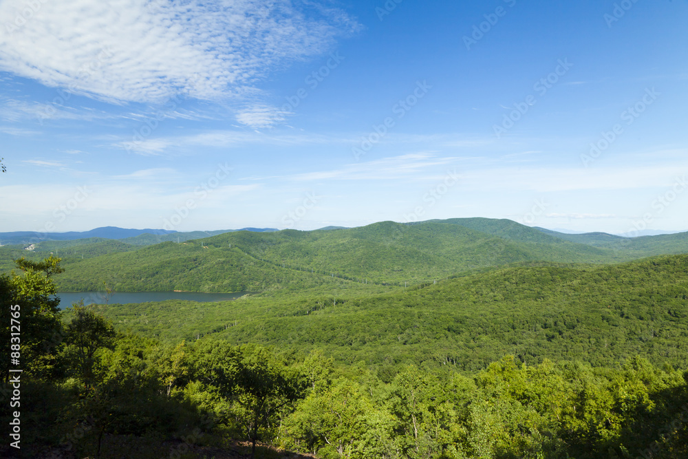 Obraz premium Green hills