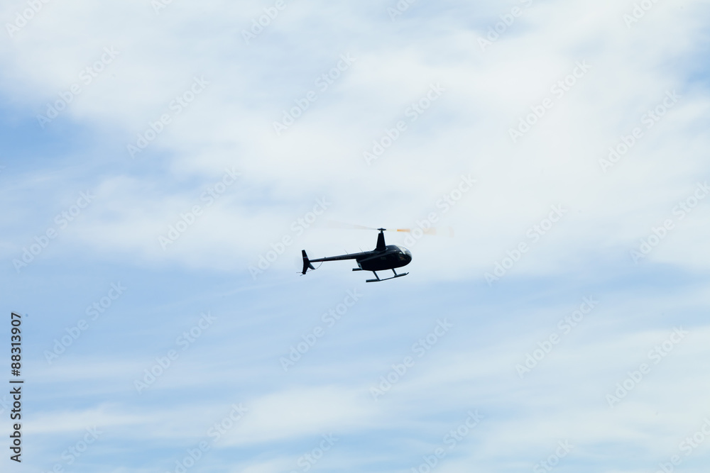 The helicopter in the sky The helicopter in the sky