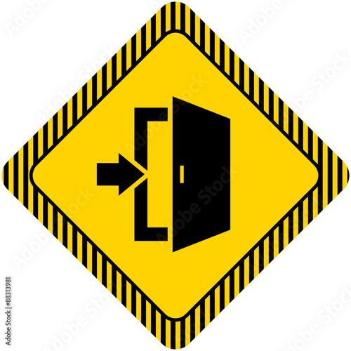 Exit sign