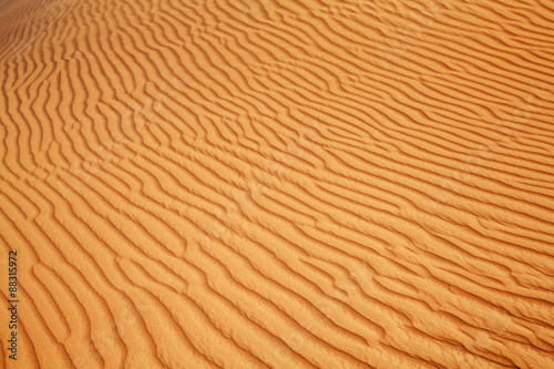 Red sand desert