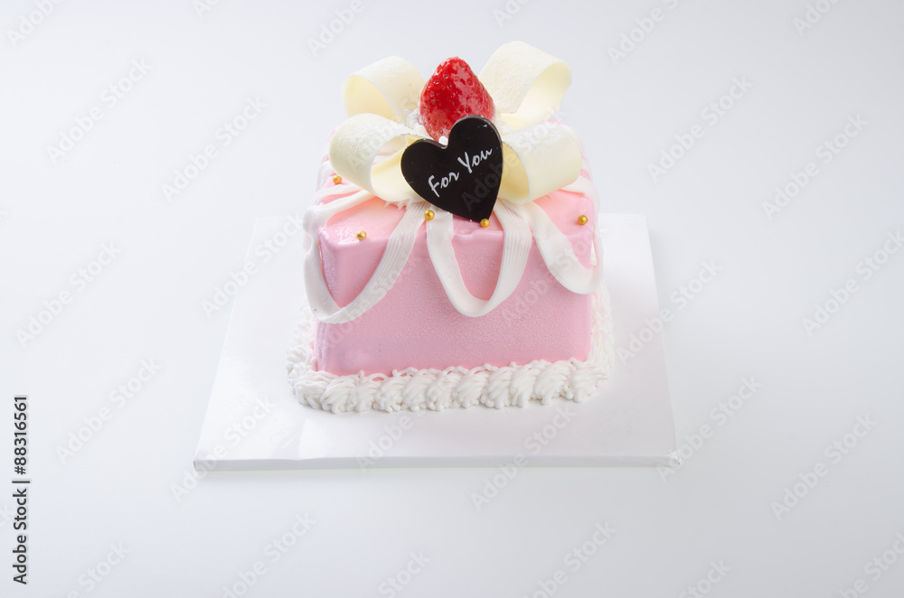 cake, Ice-cream cake on background cake, Ice-cream cake on background