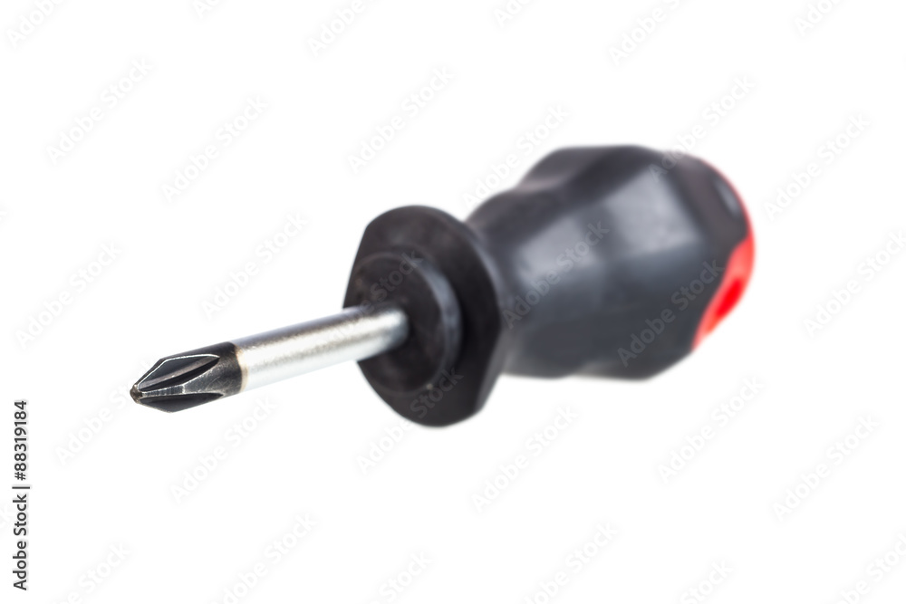 phillips screwdriver tip isolated on white