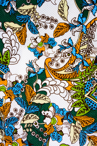 textured fabric flower of vintage.