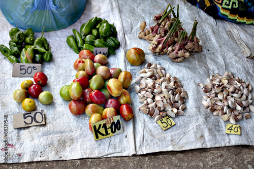 Verdura delle isole Kavieng, Papua Nuova Guinea