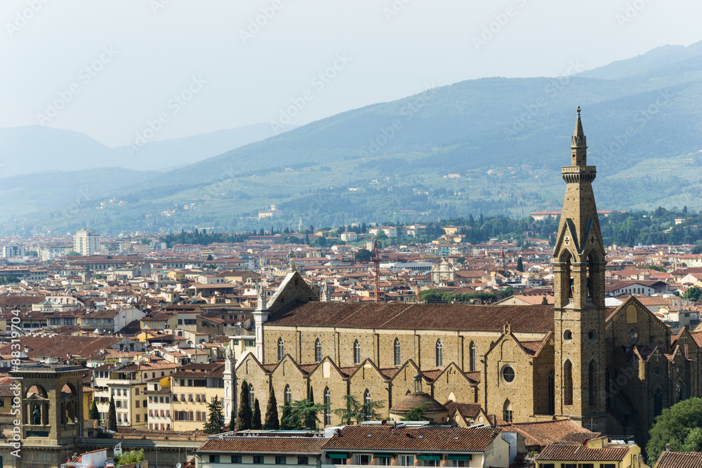 Urban view of Florence - Italy