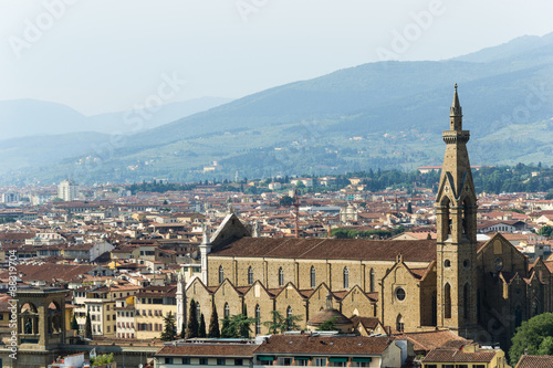 Urban view of Florence - Italy