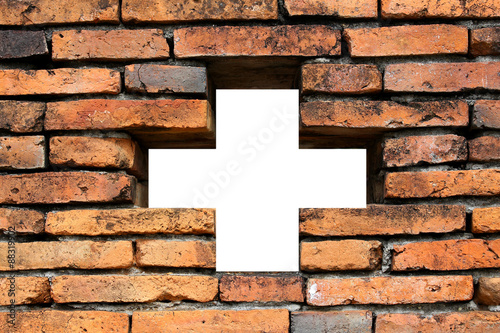  abstract background of brick wall
