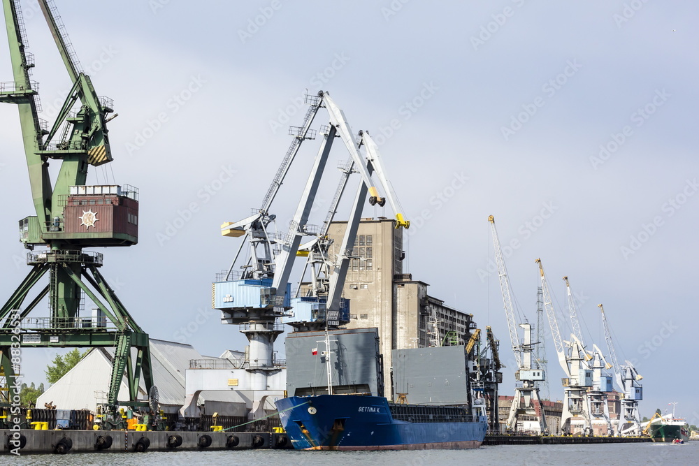 The once communist controlled Gdansk shipyards, home to the Solidarity movement, Gdansk, Poland The once communist controlled Gdansk shipyards, home to the Solidarity movement, Gdansk, Poland