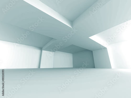 Wallpaper Mural Abstract Architecture Modern Empty Room Interior Background Torontodigital.ca