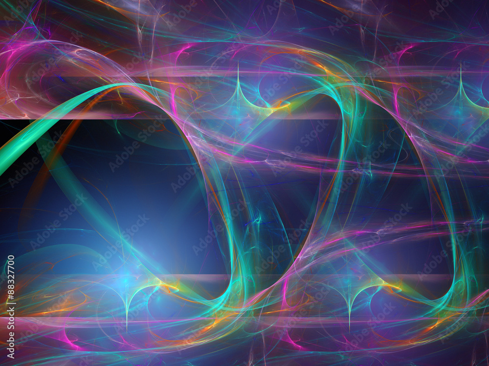 Abstract fractal background