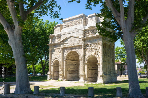Arc de Triomphe, Orange, Vaucluse, Provence-Alpes-Cote d'Azur, Provence, France photo