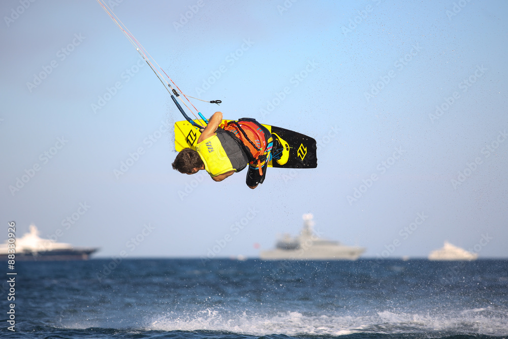 Fototapeta premium kitesurf